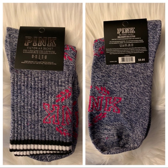 PINK 💕⭐️💕6 PACK CREW SOCKS
COLLEGIATE COLLECTION - Picture 6 of 7